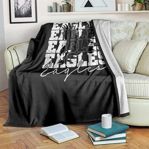 Vintage Eagles Bird Inspirational Throw Blanket 90s Style Classic Eagles Fly TS10 Print Your Wear