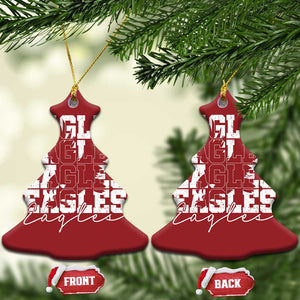Vintage EF Bird Inspirational Christmas Ceramic Ornament 90s Style Classic PFE Fly TS10 Christmas Tree Red Print Your Wear