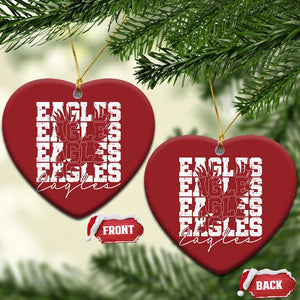 Vintage Eagles Bird Inspirational Christmas Ornament 90s Style Classic Eagles Fly TS10 Heart Red Print Your Wear