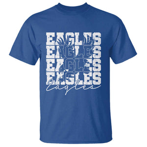 Vintage EF Bird Inspirational T Shirt 90s Style Classic PFE Fly TS10 Royal Blue Print Your Wear