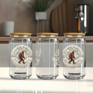 Funny Bigfoot Glass Can Don't Be An Assquatch Retro Outdoor TS10 Print Your Wear