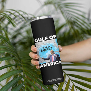 America's Gulf Mexico Skinny Tumbler Trump Dancing Funny Map TS10 Print Your Wear