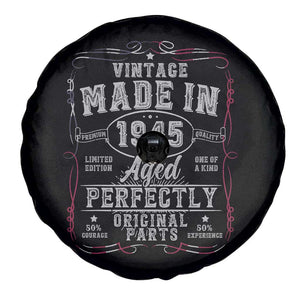 Vintage 1945 Spare Tire Cover Aged Perfectly 80th Birthday Gift American Flag TS10 Print Your Wear