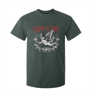 Valentines Party Retro Cupid Stunt T Shirt For Kid TS10 Dark Forest Green Print Your Wear