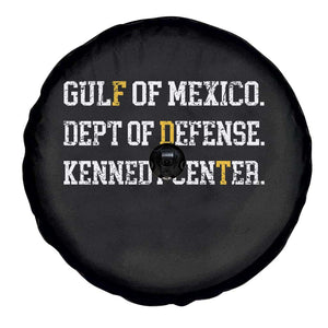 Subtle FDT Spare Tire Cover Vintage Gulf of Mexico Dept Of Defense Kennedy Center TS10 Print Your Wear
