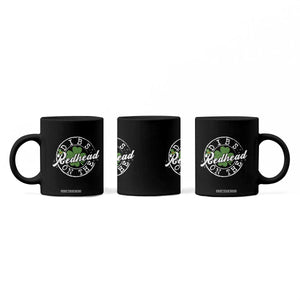 Funny Irish St Patricks Day Dibs On The Redhead Coffee Mug Retro Lucky Shamrock TS10 Print Your Wear