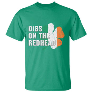 Dibs On The Redhead T Shirt Funny Irish St Patricks Day Shamrock TS10 Irish Green Print Your Wear