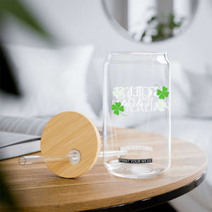 Still Italian St Patricks Day Glass Can Lucky Shamrock TS10 Print Your Wear