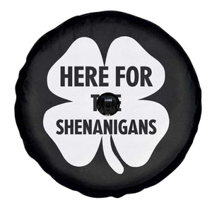 Funny Irish St Patricks Day Spare Tire Cover Here for the Shenanigans TS10 Print Your Wear