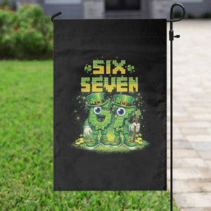 Funny Irish St Patricks Day 67 Garden Flag Six Seven Brainrot Italian Gaming 6 7 Meme Gen Alpha Slang TS10 Print Your Wear