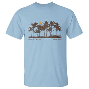 Gulf of Mexico T Shirt Since 1672 Vintage 70s Retro Vintage TS10 Light Blue Print Your Wear
