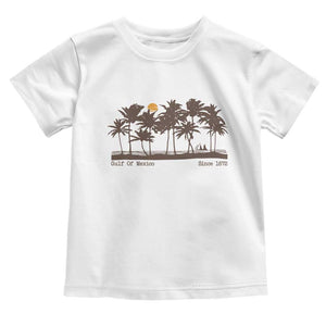 Gulf of Mexico Toddler T Shirt Since 1672 Vintage 70s Retro Vintage TS10 White Print Your Wear