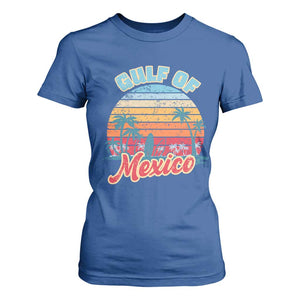 Gulf of Mexico T Shirt For Women Retro Vintage Beach TS10 Royal Blue Print Your Wear