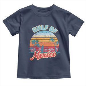 Gulf of Mexico Toddler T Shirt Retro Vintage Beach TS10 Navy Print Your Wear
