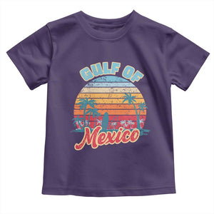 Gulf of Mexico Toddler T Shirt Retro Vintage Beach TS10 Purple Print Your Wear
