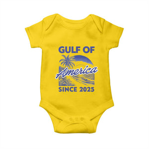 America's Gulf Baby Onesie Since 2025 Trump Mexico Vintage Summer Beach Vibes TS10 Daisy Print Your Wear