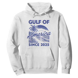 America's Gulf Hoodie Since 2025 Trump Mexico Vintage Summer Beach Vibes TS10 White Print Your Wear