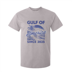 America's Gulf T Shirt For Kid Since 2025 Trump Mexico Vintage Summer Beach Vibes TS10 Ice Gray Print Your Wear