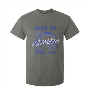America's Gulf T Shirt For Kid Since 2025 Trump Mexico Vintage Summer Beach Vibes TS10 Military Green Print Your Wear