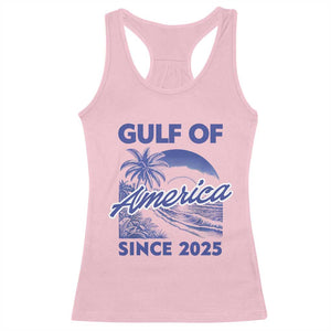 America's Gulf Racerback Tank Top Since 2025 Trump Mexico Vintage Summer Beach Vibes TS10 Light Pink Print Your Wear