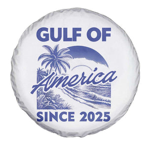 America's Gulf Spare Tire Cover Since 2025 Trump Mexico Vintage Summer Beach Vibes TS10 Print Your Wear