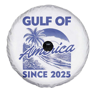America's Gulf Spare Tire Cover Since 2025 Trump Mexico Vintage Summer Beach Vibes TS10 Print Your Wear