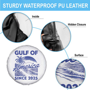 America's Gulf Spare Tire Cover Since 2025 Trump Mexico Vintage Summer Beach Vibes TS10 Print Your Wear