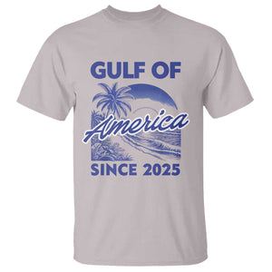 America's Gulf T Shirt Since 2025 Trump Mexico Vintage Summer Beach Vibes TS10 Ice Gray Print Your Wear