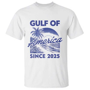 America's Gulf T Shirt Since 2025 Trump Mexico Vintage Summer Beach Vibes TS10 White Print Your Wear