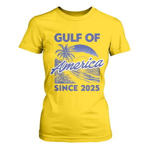 America's Gulf T Shirt For Women Since 2025 Trump Mexico Vintage Summer Beach Vibes TS10 Daisy Print Your Wear