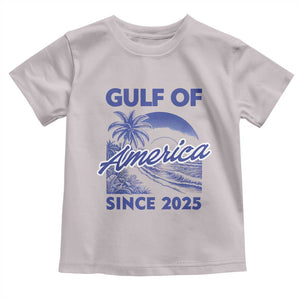 America's Gulf Toddler T Shirt Since 2025 Trump Mexico Vintage Summer Beach Vibes TS10 Ice Gray Print Your Wear