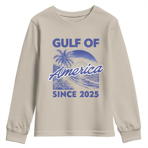 America's Gulf Youth Sweatshirt Since 2025 Trump Mexico Vintage Summer Beach Vibes TS10 Sand Print Your Wear