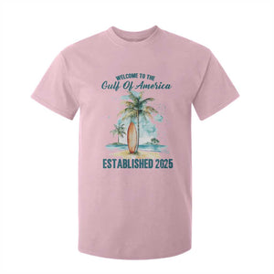 Welcome To America's Gulf T Shirt For Kid Established 2025 Retro Vintage Beach TS10 Light Pink Print Your Wear
