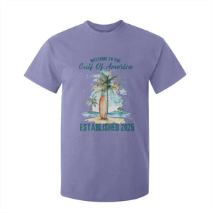 Welcome To America's Gulf T Shirt For Kid Established 2025 Retro Vintage Beach TS10 Violet Print Your Wear