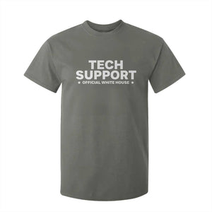 Tech Support T Shirt For Kid Elon Musk's Doge Official White House TS10 Military Green Print Your Wear