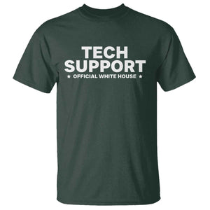 Tech Support T Shirt Elon Musk's Doge Official White House TS10 Dark Forest Green Print Your Wear