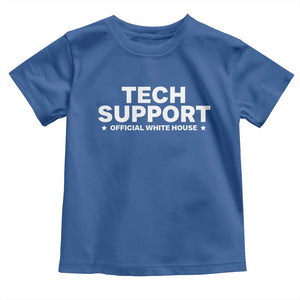 Tech Support Toddler T Shirt Elon Musk's Doge Official White House TS10 Royal Blue Print Your Wear