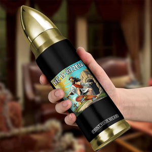 He is Rizzen Bullet Tumbler Funny Jesus Skateboarding Christian Meme TS10 Print Your Wear