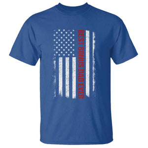 Best Effin Bonus Dad Ever T Shirt Funny Stepdad American Flag TS10 Royal Blue Print Your Wear