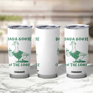 Silly Goose Dad Tumbler Cup New Dad Pregnancy Announcement Fathers Day TS10 Print Your Wear