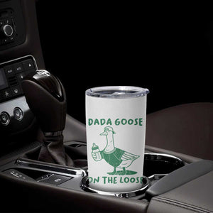 Silly Goose Dad Tumbler Cup New Dad Pregnancy Announcement Fathers Day TS10 Print Your Wear