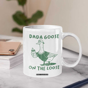Silly Goose Dad Coffee Mug New Dad Pregnancy Announcement Fathers Day TS10 Print Your Wear
