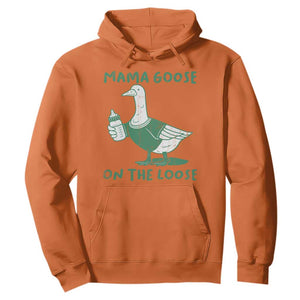 Silly Goose Mom Hoodie New Mom Pregnancy Announcement Mothers Day TS10 Orange Print Your Wear
