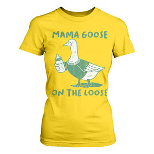 Silly Goose Mom T Shirt For Women New Mom Pregnancy Announcement Mothers Day TS10 Daisy Print Your Wear