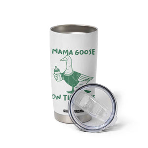 Silly Goose Mom Tumbler Cup New Mom Pregnancy Announcement Mothers Day TS10 Print Your Wear
