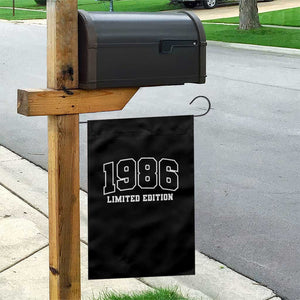 Vintage 1986 Limited Edition Garden Flag 50 Year Old Gift Retro Varsity 40th Birthday TS10 Print Your Wear