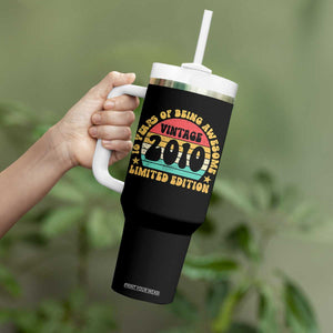 16th Birthday Tumbler With Handle Vintage 16yr 2010 Limited Edition 16 Year Old Gift TS10 Print Your Wear