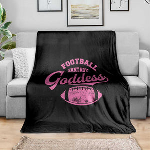 Fantasy Football Goddess Throw Blanket Sports Party Gifts TS10 Print Your Wear