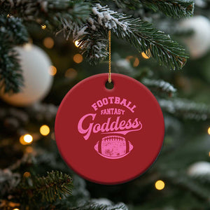 Fantasy Football Goddess Christmas Ornament Sports Party Gifts TS10 Print Your Wear