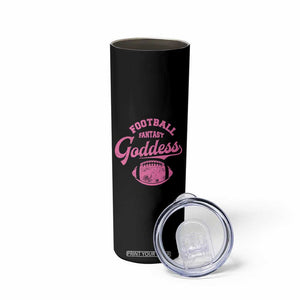 Fantasy Football Goddess Skinny Tumbler Sports Party Gifts TS10 Print Your Wear